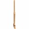 Ekena Millwork Saratoga Timber Gable Bracket, Western Red Cedar, 72"W x 39"H x 1 1/2"D x 3 1/2"F, 13/12 Pitch GBW072X39X0204SAR00SWR - alternate 5